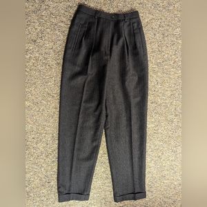 Lauren Ralph Lauren Vintage 100% Worsted Wool Lined Ladies Dress Pants Size 6